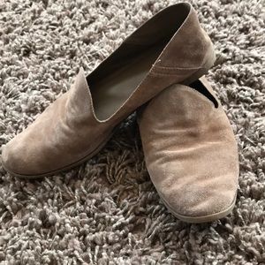 Franco sarto suede leather flats
